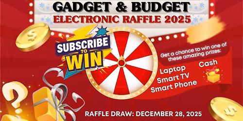 Christmas Gadget & Budget Electronic Raffle 2025