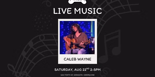 Live Music with Caleb Wayne | Dog Bar Sarasota