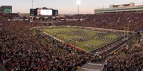 West Virginia Mountaineers at Texas Tech Red Raiders Football at Jones AT&T Stadium