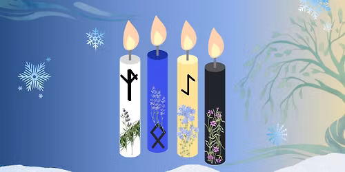 Solstice Flame: A dressed candle workshop