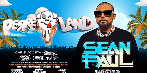 Summer Nostalgia presents PERREOLAND with SEAN PAUL