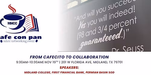 MHCC Cafe con Pan \u2615 - November 