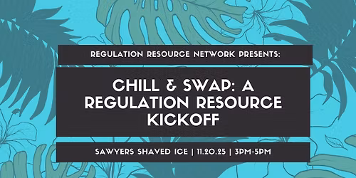 Chill & Swap: A Regulation Resource Kickoff