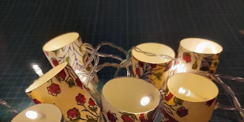 Fairy Light Lampshades workshop 