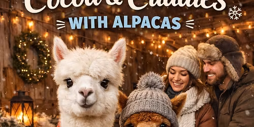 Cocoa & Cuddles with Alpacas