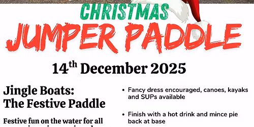 Christmas Jumper Paddle 2025