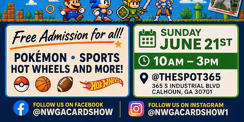 Northwest Georgia\u2019s Trading Card & Collectibles Show