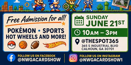 Northwest Georgia\u2019s Trading Card & Collectibles Show