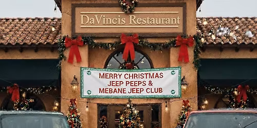 Christmas Party for Jeep Peeps and Mebane Jeep Club! Tickets Available Now!