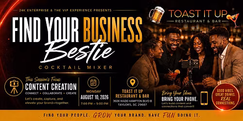 Find Your Business Bestie Cocktail Mixer