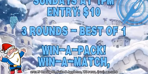 One Piece Weekly Tournament- Gnome Games Appleton North