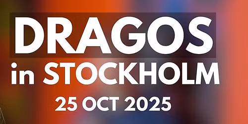 Dragos in STOCKHOLM| 25.10.2025| - SOURCE OF SADNESS TOUR + Crowd Work