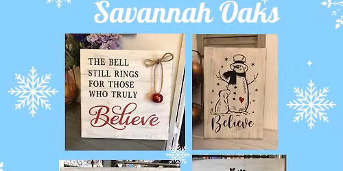 Board Painting at Savannah Oaks (Candlewick)