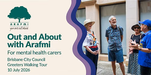Out and About with Arafmi - Brisbane City Greeters Walking Tour