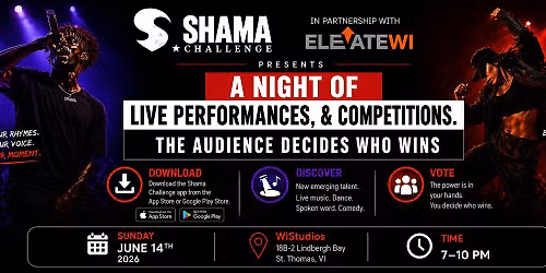 SHAMA CHALLENGE PRESENTS: A NIGHT OF LIVE COMPETITIONS