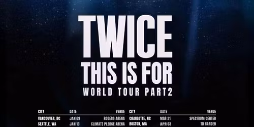 Twice Montr\u00e9al Tickets