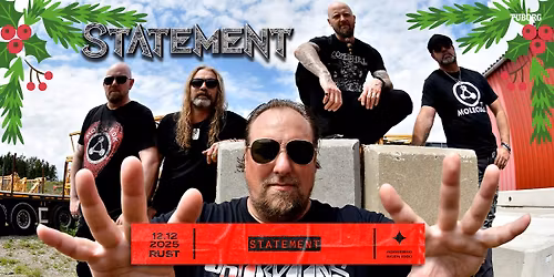 Rust In Peace: STATEMENT