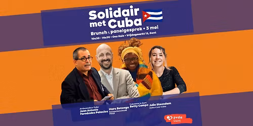 Solidair met Cuba: brunch & panelgesprek