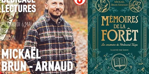 Lecture et d\u00e9dicace de Micka\u00ebl Brun-Arnaud \u00e0 Toulon