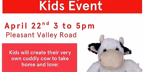 SOLD OUT - Stuff and Adopt a cow kids event at Chick-fil-A