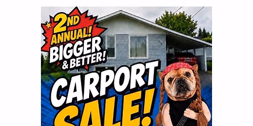 2nd Annual Carport Sale!