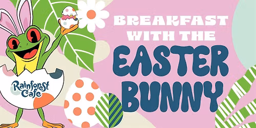 Rainforest Cafe Sawgrass Mills - Breakfast with the Easter Bunny