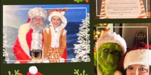 Pictures, letters, and cookies with Santa