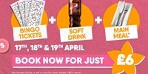 Spring Fling Tickets - Buzz Bingo Poole 18\/04