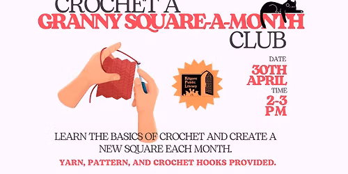 Granny Square a Month Crochet Club 