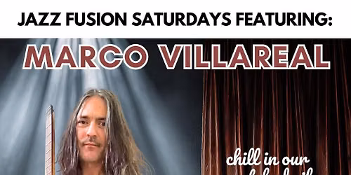 Jazz Fusion Marco Villareal - Live at Tiny's