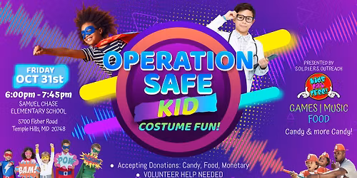 Operation Safe Kid - 2025