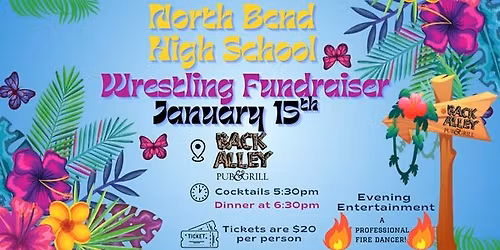 North Bend High School Wrestling Fundraiser January 15th