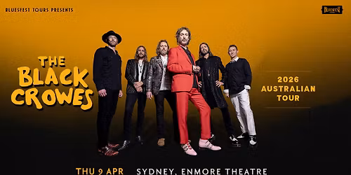 THE BLACK CROWES | Enmore Theatre, Sydney