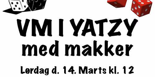 VM i yatzy MED MAKKER