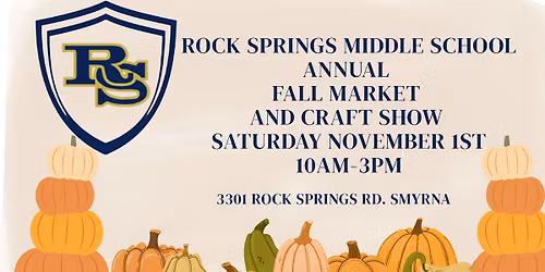 Rock Springs Middle Fall Craft Show