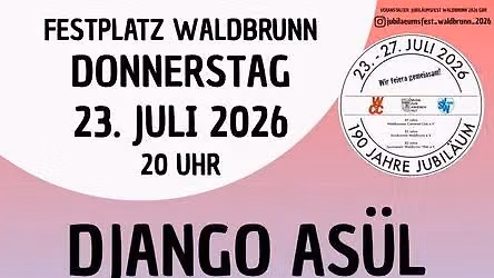 DJANGO AS\u00dcL \u2013 \u201eAm Ende vorn\u201c LIVE in Waldbrunn