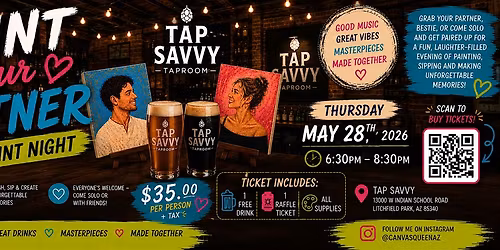 Tap Savvy sip and paint