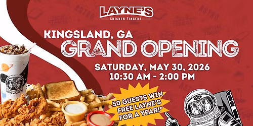 Layne's Kingsland, GA Grand Opening