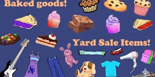 Castaway Critters 2nd Annual Yard Sale!