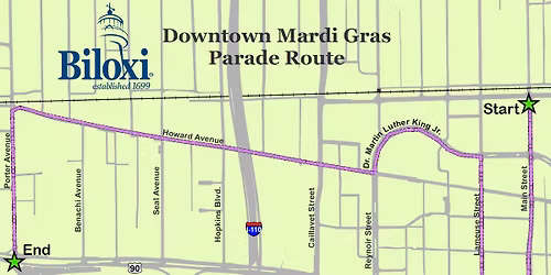 Gulf Coast Carnival Association Mardi Gras Parade