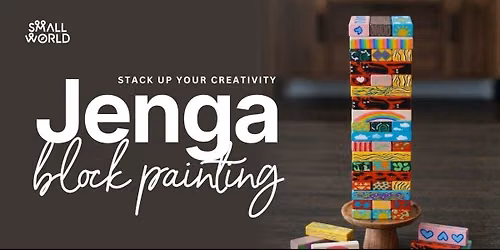 Jenga Block Painting