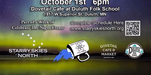 "The Magnificent Aurora: From Myth to Modern Science" with Astro Bob King at Dovetail Cafe