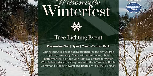 Winter Fest Tree Lighting