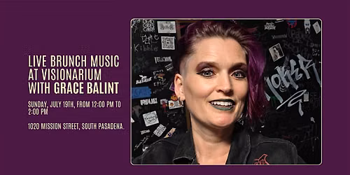 Live Brunch Music at Visionarium with Grace Balint