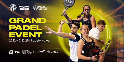 GRAND PADEL EVENT - save the date \u2b50\ufe0f