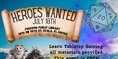 Heroes Wanted- Freedom Library Edition