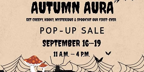 Autumn Aura Pop-up Sale