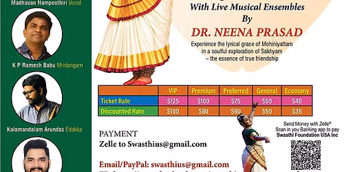 Sakhyam - Mohiniyattam by Dr Neena Prasad