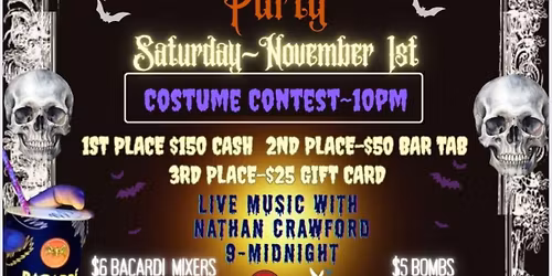 Costume Contest & Nathan Crawford Live!~