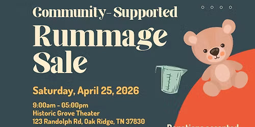 Community-Supported Rummage Sale